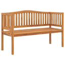 Garden Bench 150 cm Solid Teak Wood