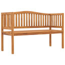 Garden Bench 150 cm Solid Teak Wood
