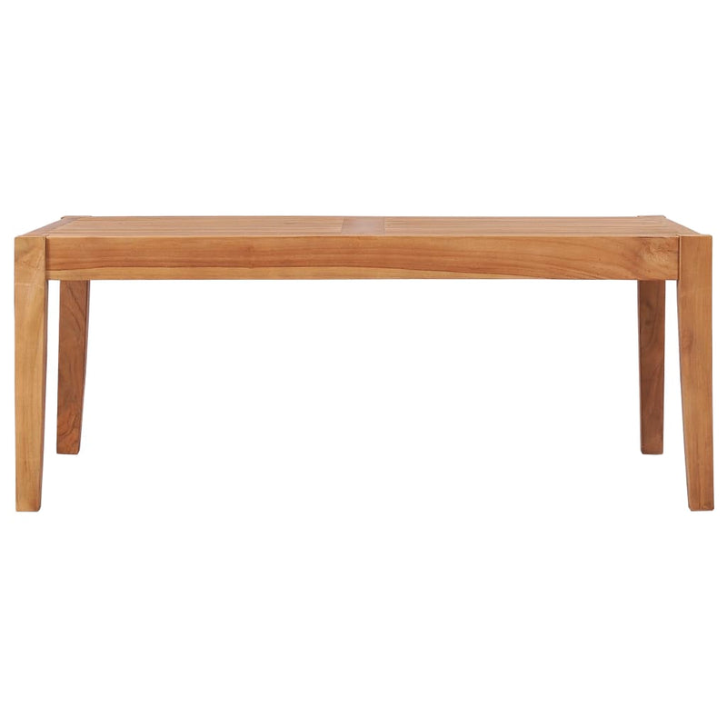 Garden Table 90.5x55.5x30.5 cm Solid Teak Wood