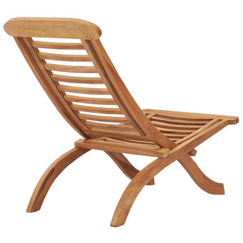 Folding Garden Chairs Solid Teak Wood