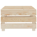 2 Piece Garden Pallet Lounge Set Wood