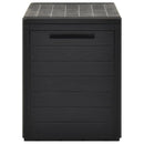 Garden Storage Box Anthracite 78x44x55 cm