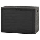 Garden Storage Box Anthracite 78x44x55 cm