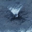 Round Pouffe Velvet 40x20 cm Blue