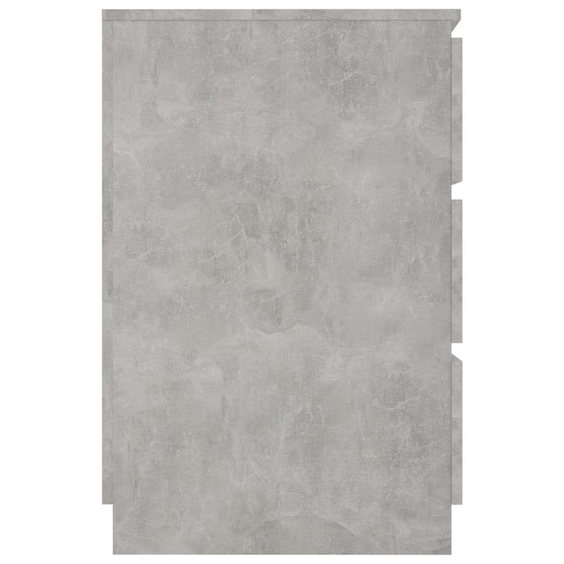 Writing Desk Concrete Grey 140x50x77 cm Chipboard