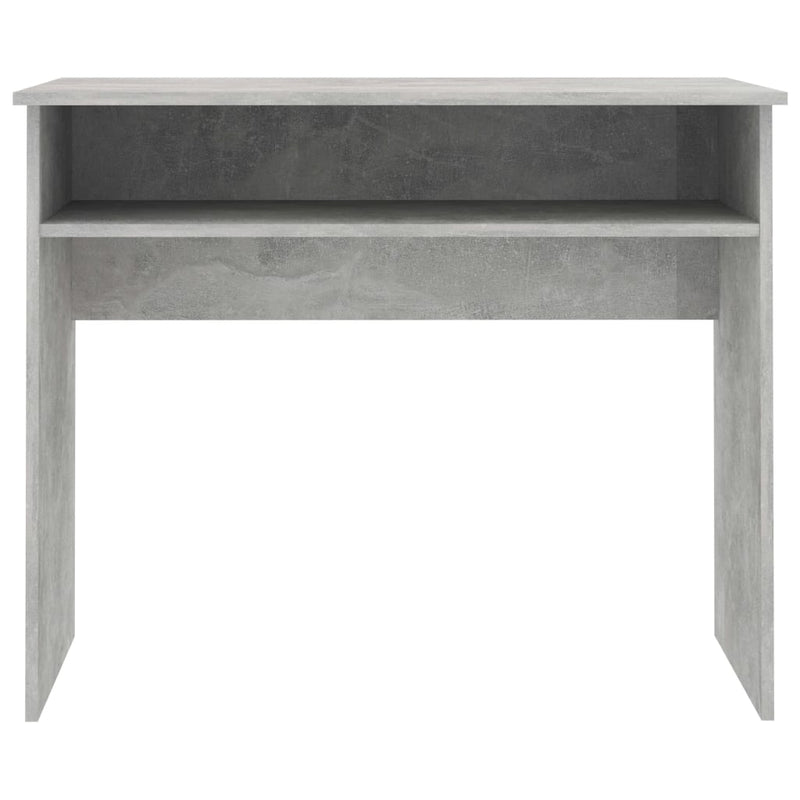 Desk Concrete Grey 90x50x74 cm Chipboard