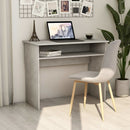 Desk Concrete Grey 90x50x74 cm Chipboard