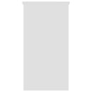 Desk White 80x40x75 cm Chipboard