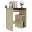 Desk Sonoma Oak 80x45x74 cm Chipboard