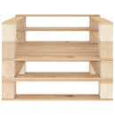 5 Piece Garden Lounge Set Pallets Wood