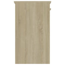 Desk Sonoma Oak 90x45x76 cm Chipboard