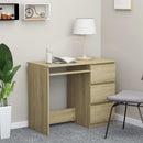 Desk Sonoma Oak 90x45x76 cm Chipboard