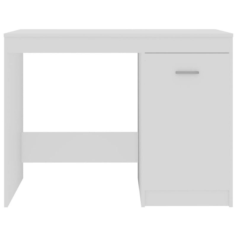 Desk White 100x50x76 cm Chipboard