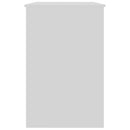 Desk White 100x50x76 cm Chipboard
