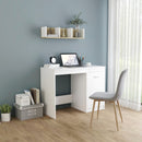 Desk White 100x50x76 cm Chipboard