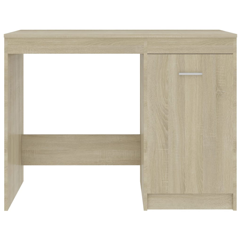 Desk Sonoma Oak 100x50x76 cm Chipboard