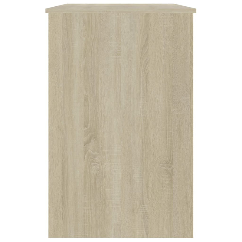 Desk Sonoma Oak 100x50x76 cm Chipboard