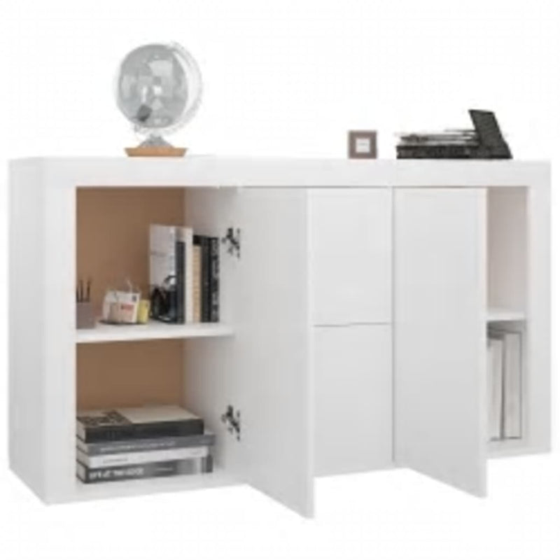 Sideboard White 120x36x69 cm Chipboard