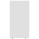 Sideboard White 120x36x69 cm Chipboard