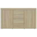 Sideboard Sonoma Oak 120x36x69 cm Chipboard