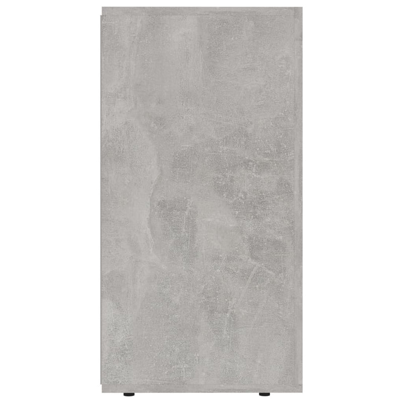 Sideboard Concrete Grey 120x36x69 cm Chipboard