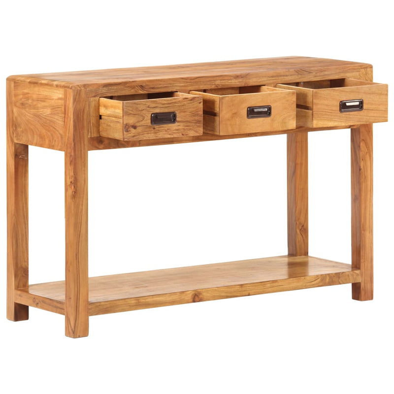 Console Table 110x40x76 cm Solid Acacia Wood Sheesham Finish