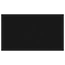 Console Table Black 60x35x75 cm Tempered Glass