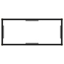 Console Table Transparent 80x35x75 cm Tempered Glass