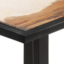 Dining Table 120 cm Solid Reclaimed Wood