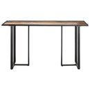 Dining Table 140 cm Solid Reclaimed Wood