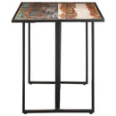 Dining Table 140 cm Solid Reclaimed Wood