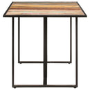 Dining Table 160 cm Solid Reclaimed Wood