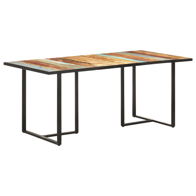 Dining Table 180 cm Solid Reclaimed Wood