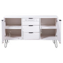 Sideboard New York Range White Solid Pine Wood