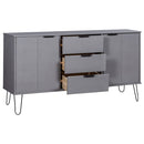 Sideboard New York Range Grey Solid Pine Wood