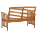 Garden Bench 119 cm Solid Acacia Wood