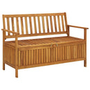 Garden Storage Bench 120 cm Solid Acacia Wood