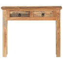 Console Table 90.5x30x75cm Solid Acacia Wood and Reclaimed Wood