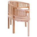 Banana Bench 200 cm Solid Teak Wood