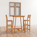 3 Piece Outdoor Bar Set Solid Acacia Wood