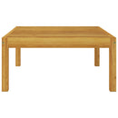 Garden Footstool with Cushion Solid Acacia Wood.