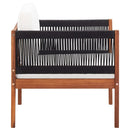 Garden Chair with cushion Solid Acacia Wood