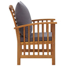 4 Piece Garden Lounge Set with Cushions Solid Acacia Wood (310258+310264)