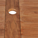 7 Piece Garden Dining Set Solid Teak Wood