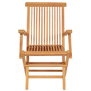 7 Piece Garden Dining Set Solid Teak Wood