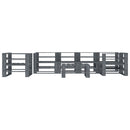 7 Piece Garden Pallet Lounge Set Wood Grey