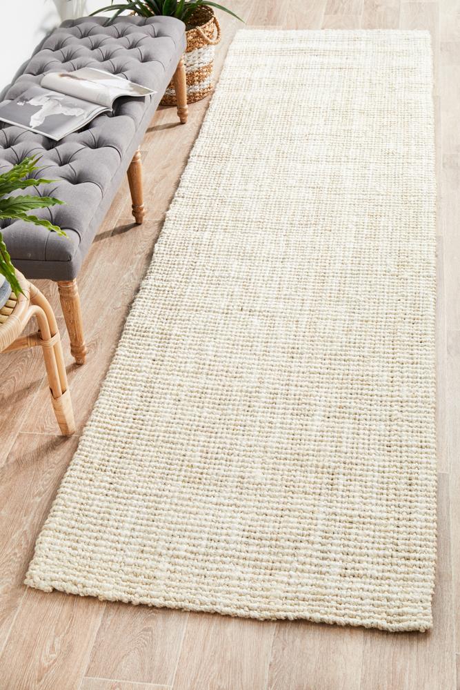 Vestibulum Runner Rug - Bleach.
