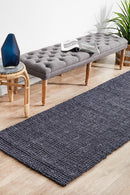 Vestibulum Runner Rug - Navy.