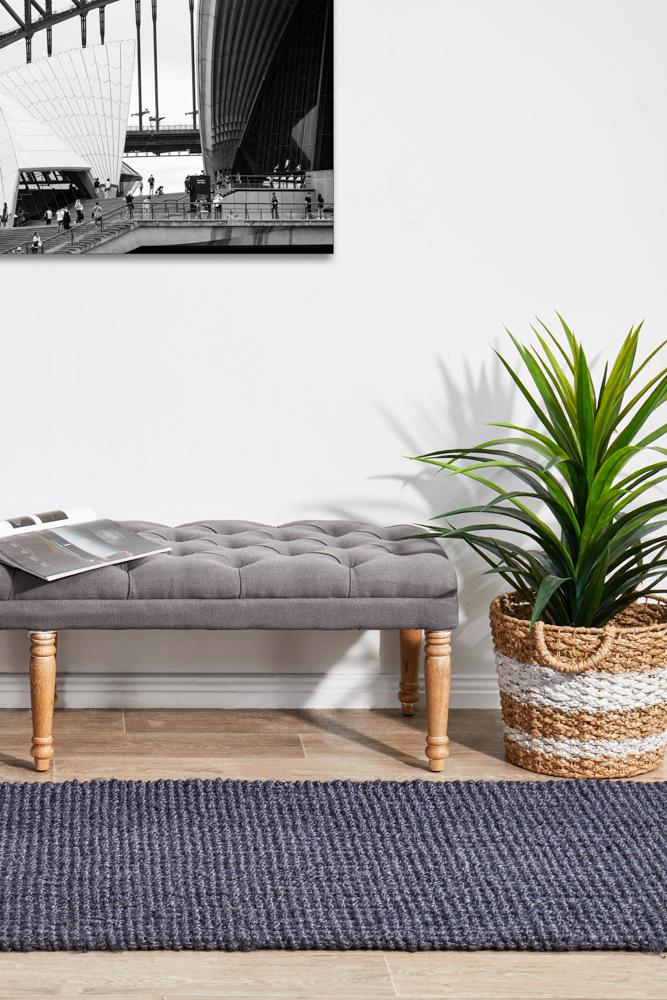 Vestibulum Runner Rug - Navy.