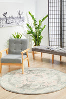 Boulevard Round Rug - Grey.